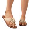 Sandals Women's European and American Large-size Women's Shoes Flower Platform Casual Women's Sandals Flip-flops