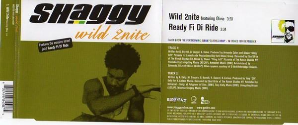 

CD SHAGGY Wild 2nite MCSTD404319884 Geffen Records 2005 UK Reggae Ska Dub Used