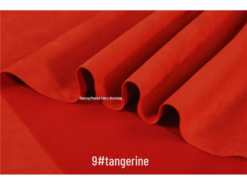 Luxury Snowflake Velvet Suede Air Layer Fabric - Thick, Stretchy, Soft, Delicate Knit