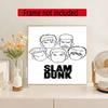 Sakuragi Basketball Dunk Diamond Painting Round Diamond Mosaic Rhinestones Diamond Embroidery Craft Kit Wall Decor Without Frame