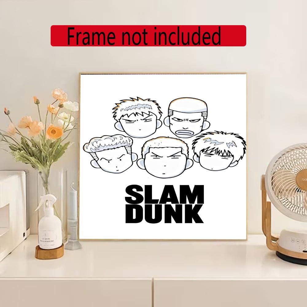 Sakuragi Basketball Dunk Diamond Painting Round Diamond Mosaic Rhinestones Diamond Embroidery Craft Kit Wall Decor Without Frame