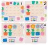 Cross-Border Educational Wooden Toys: Children's Flower and Shape Matching Jigsaw for Color Recognition