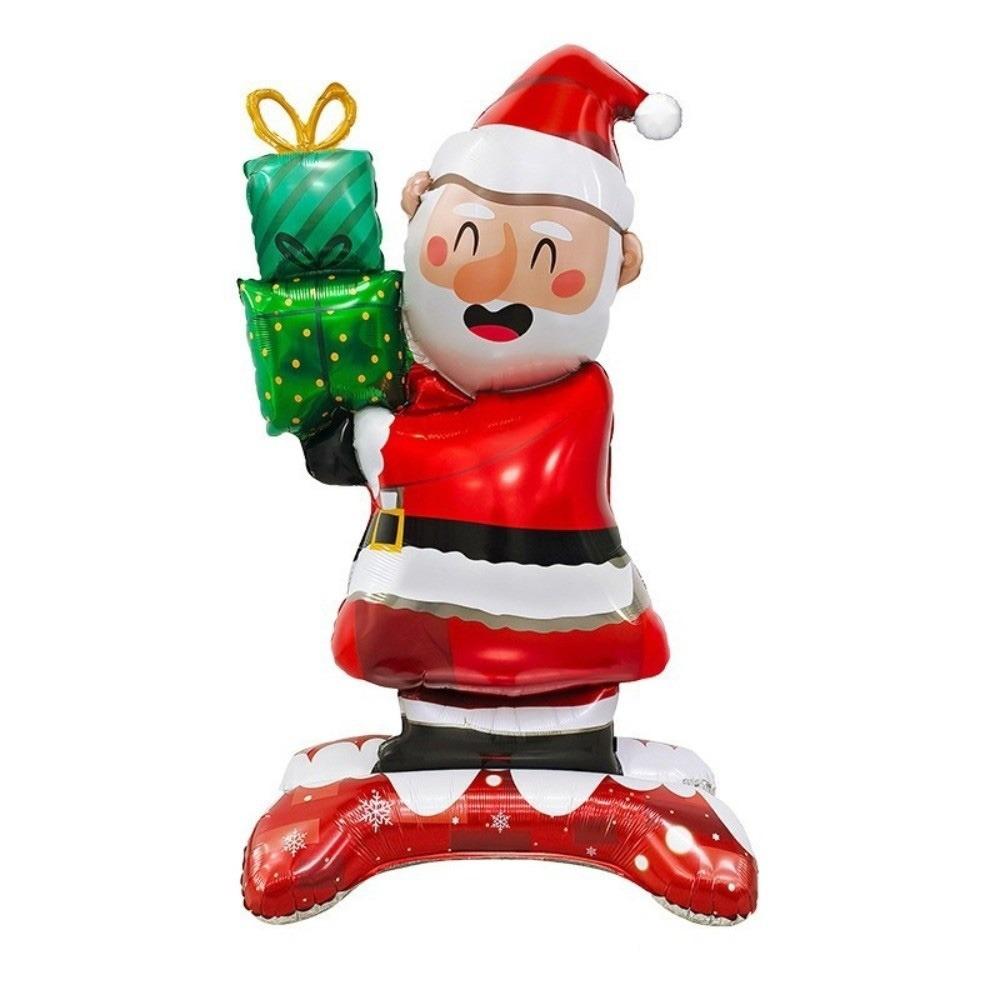 Santa Claus/Bow/Wreath Santa Claus Balloon Holiday Balloon Decorations Holiday Event Decoration
