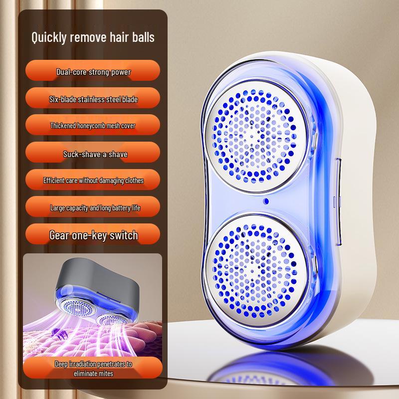 Rechargeable Digital Fabric Shaver with Display