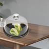 Serving Tray Cake Dome Cheese Board Storage Stand Bread Fruit Tableware Plate