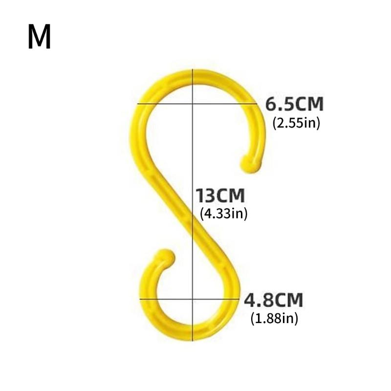 Packung mit 6 ABS-isolierten Kabelhaken, strapazierfähiger Kabelmanagement-Haken für Heim- und Büroverkabelung