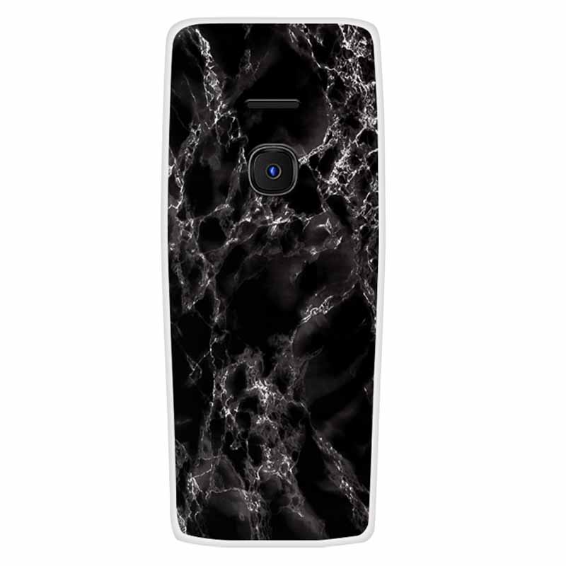 For Nokia 8210 4G Case Soft Silicone Owl Wolf Fashion Back Covers for Nokia 6300 4G Cases Lovely Painted Marble Protection Bags