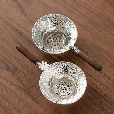 Infusori per tè in pizzo con setaccio in acciaio inossidabile con filtro per tè in rete metallica