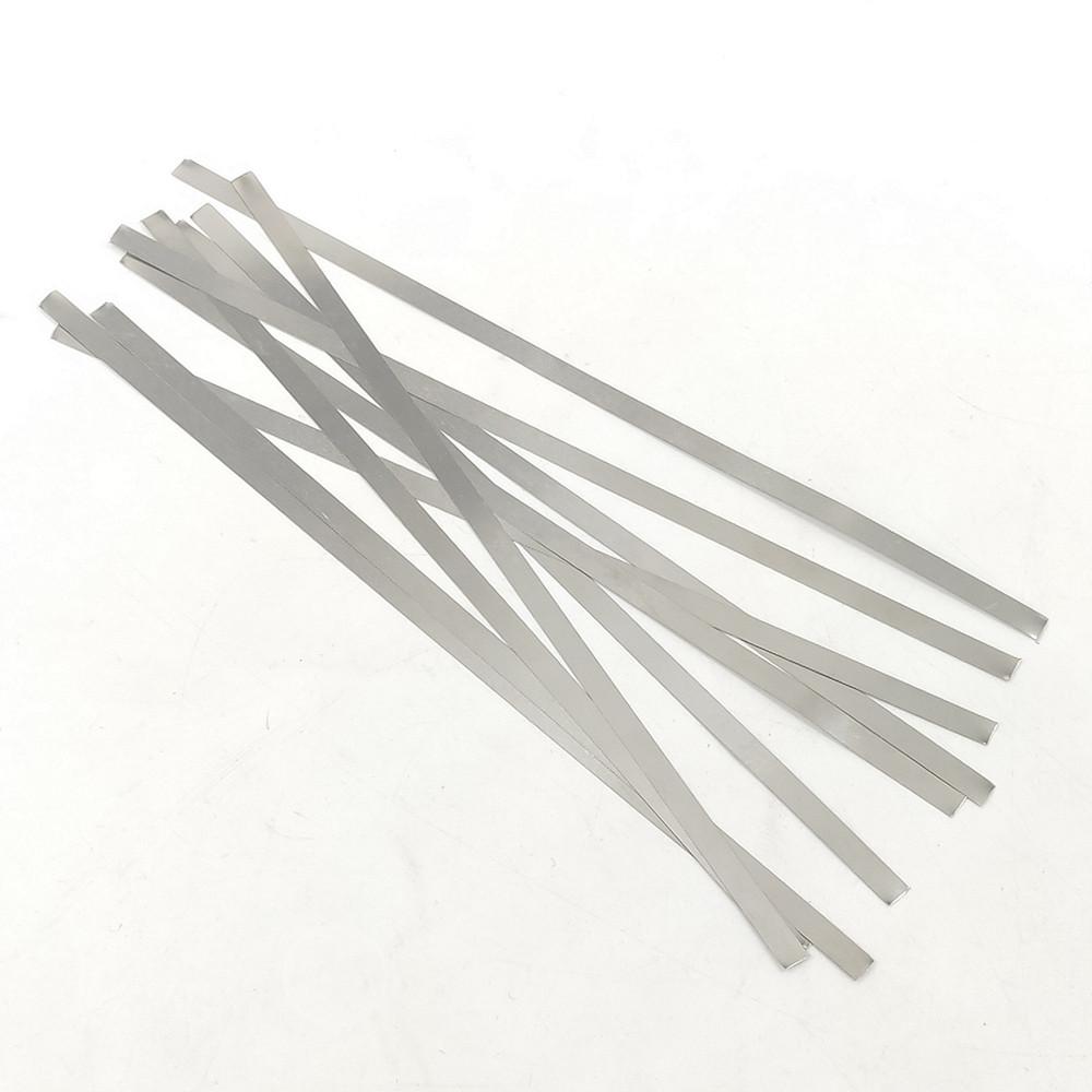 5 Stück oder 10 Stück Dental Metall Polierstab Polier-Schleifstreifen mit Verzahnung Ganzer Streifen Gezahnte Kante 4mm Zahnaufhellungsmaterialien