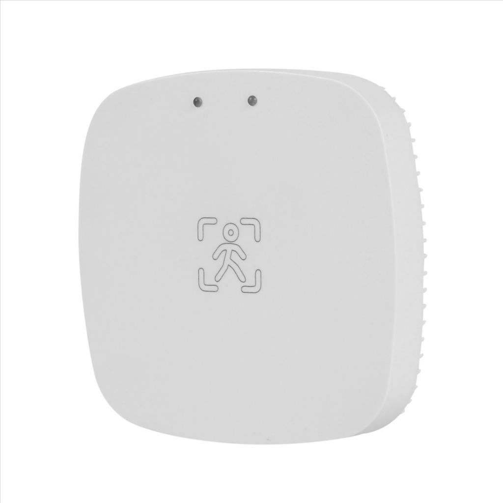 Tuya ZigBee mmWave Human Presence Sensor with Luminance MicroWave Radar Detection PIR Motion Sensor Wall Mount