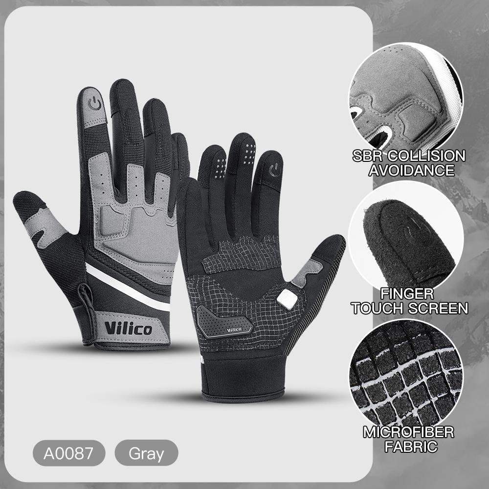 Professional Outdoor Cycling Wear-Resistant Microfiber Anti Slip Protection Multi Scene Universal Cycling Gloves