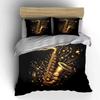 Musical Instrument Art Decor Set Multiple Sizes Kid'S And Adults' Bedroom Exquisite 3Pc Bedding Set, Gift