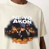 Ne Yo Akon 2026 New Night Like This Tour Maglietta Moda Casual Top per Uso Quotidiano Leggermente Traspirante Hip Hop Streetwear