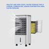 Air Conditioning Fan Household Water Cooling Air Conditioning Fan Air Cooler Fan Mobile Aircond 220V 3.5L 60W