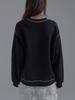 SORRY, TOO MUCH LOVE Never Lost Star Sweatshirt_Black