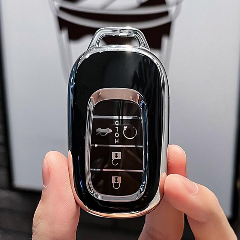For Honda Civic Accord HR-V CR-V CRV 2022 2023 TPU Car Remote Key Fob Cover Case Holder Protector Accessories