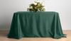 Matte Samt-Tischdecke Flaschengrün Für Tisch 230X230Cm