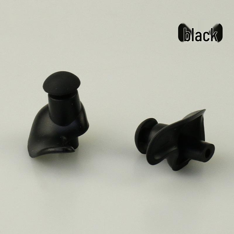Waterproof Spiral Silicone Earplugs for Swimming and Noise Reduction