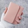 Fashion New Style Short Women's Wallet Student Ticket Clip Multi Functional Card Bag Ultra Thin Smooth Surface Wallet coin purse