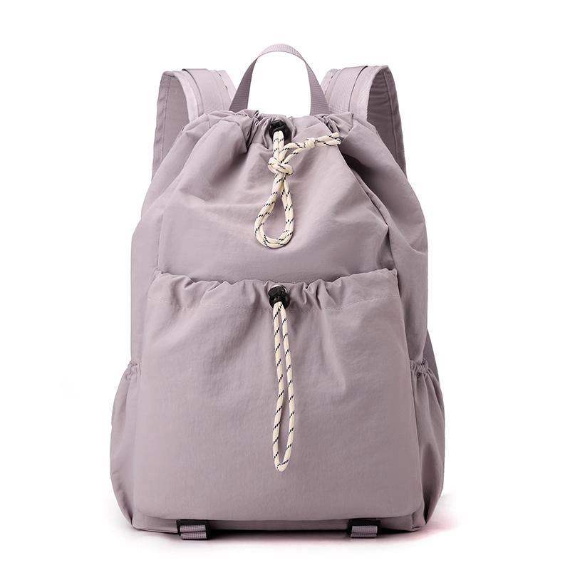 Zaino Leggero Idrorepellente per Sport all'Aria Aperta da Donna con Coulisse