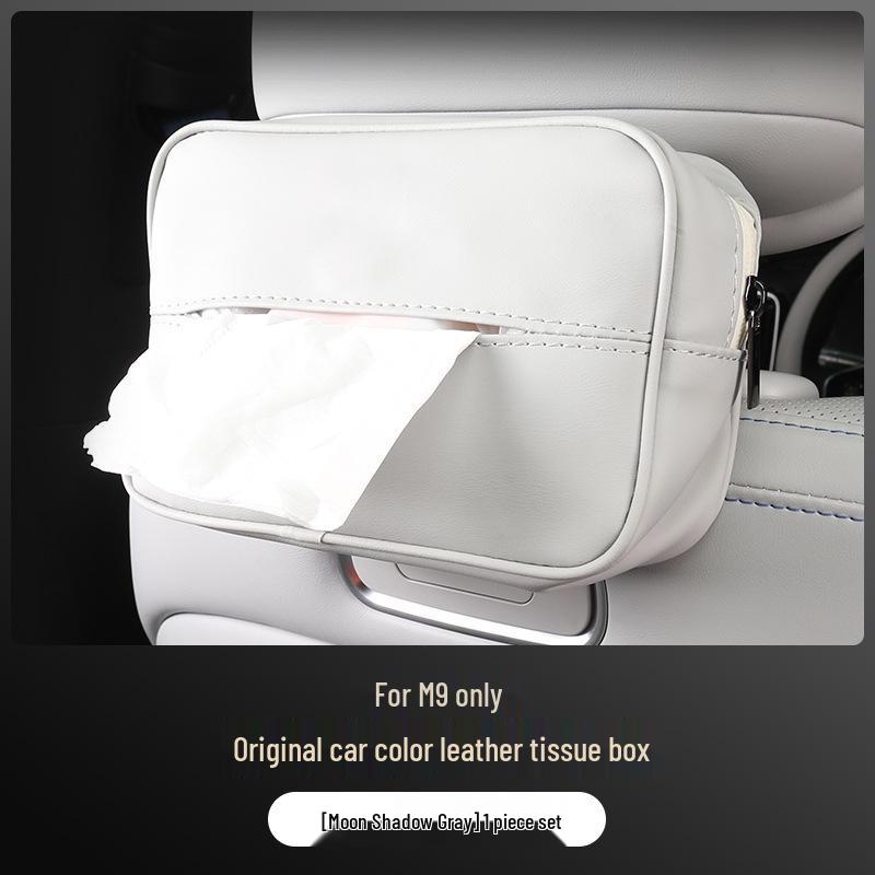 Car Seat Tissue Holder for AITO M9: Armrest Box Tissue Bag
