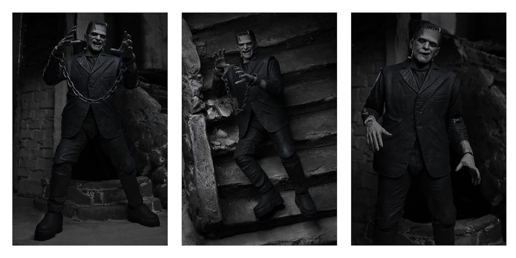 NECA Univeral Frankenstein's Monster Ultimate 7in - B&W