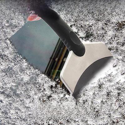 Stainless Steel Mini Car Snow Shovel - Winter Outdoor Metal Snow Remover Tool