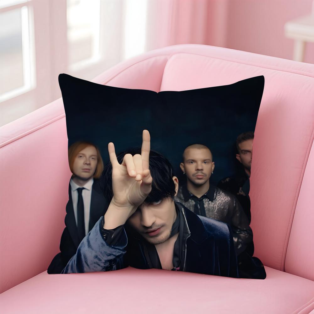 Band P-Poshlaya M-Molly Cushion Cover Linen Pillowcase Cover Soft Decor For Sofa Home Room