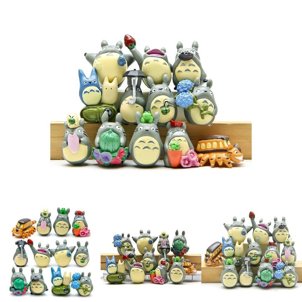 My Neighbor Totoro 12pcs Set Garden Decoration Anime Action Figures For Kids And Collectors