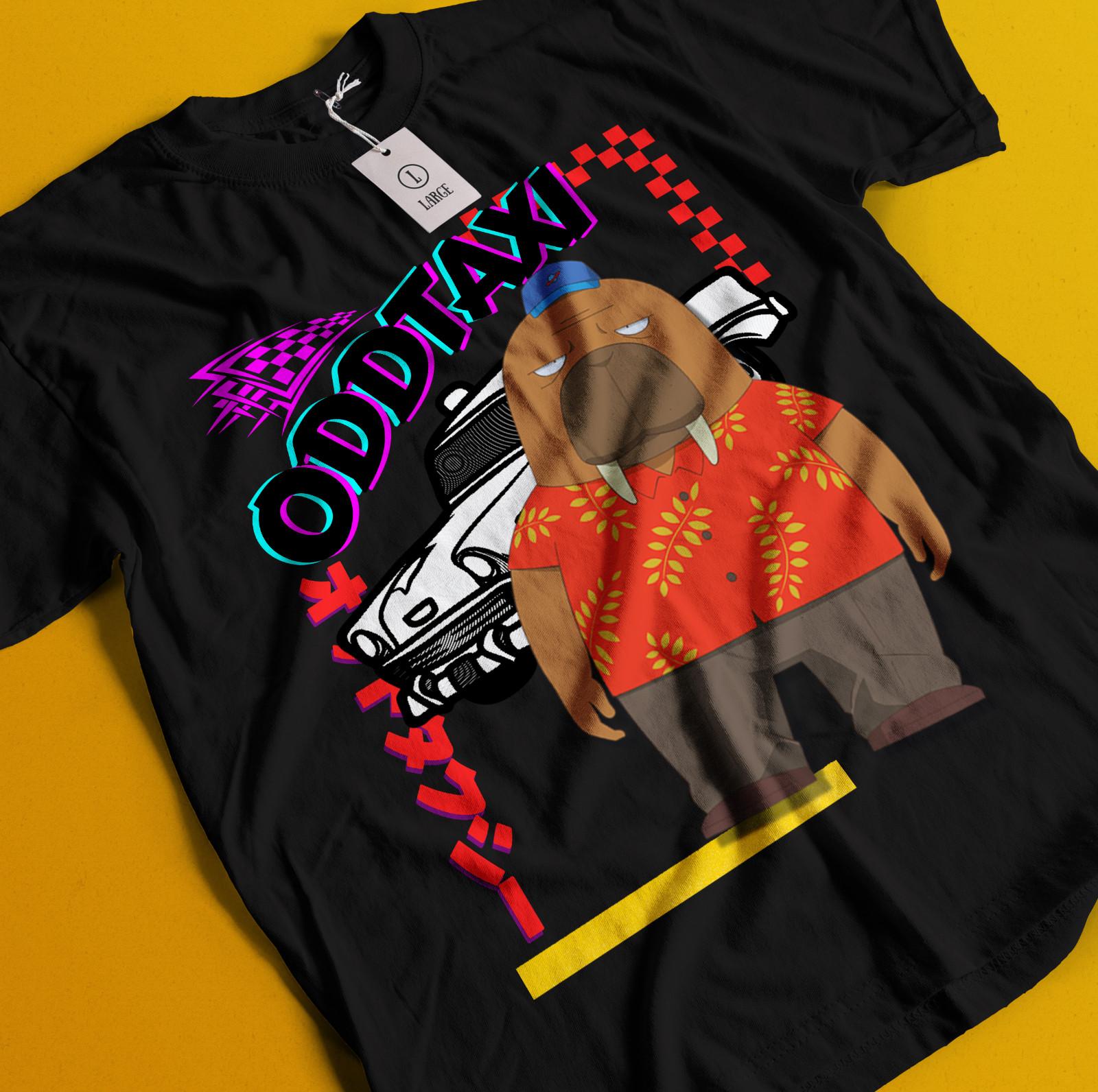 

Odd Taxi Shirt Hiroshi Odokawa Tshirt Miho T-Shirt Mens Womens Tees Top Eiji Tee Rui Nikaido Ayumu S