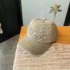 Fashion Letter Embroidery Baseball Cap Retro Washed Shabby Dad Hats Outdoor Cycling Travel Adjustable Sun Hats for Women Men