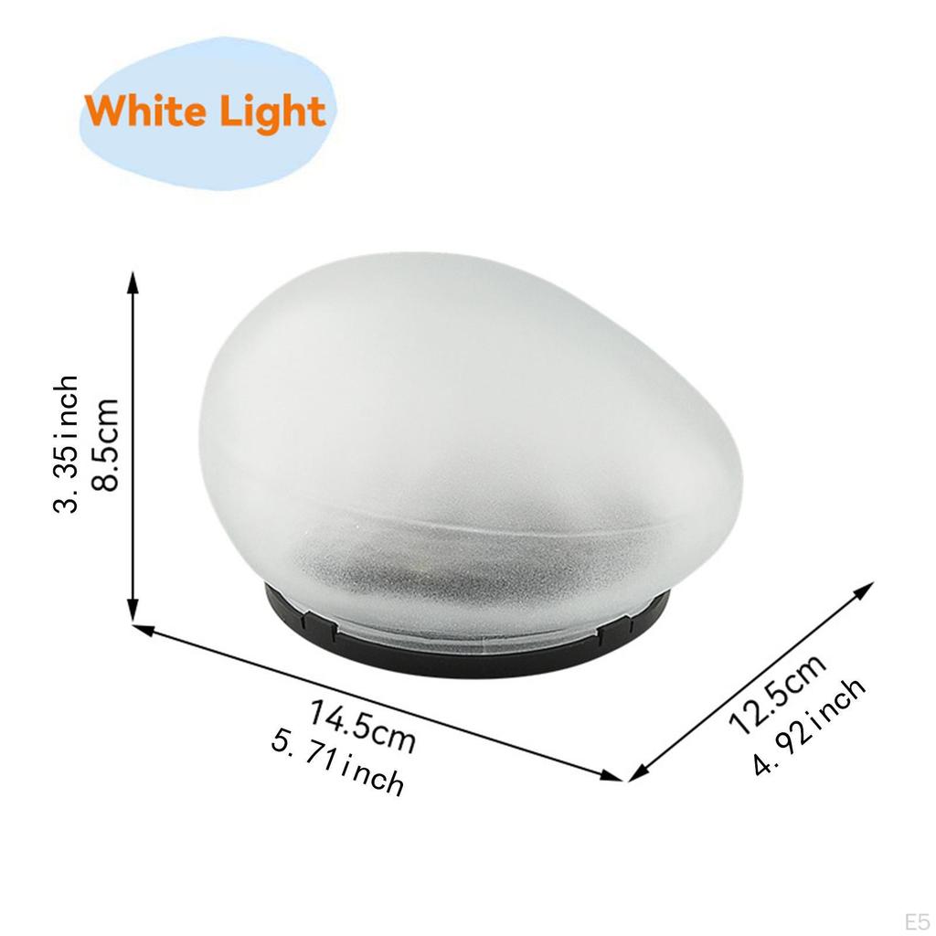 Pebble Shape Landscape Light Solar Powered Garden Lamp,Creative,Decorative,Outdoor for Walkway