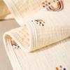 Newborn Cotton Swaddle Blanket 4-Layer Gauze Wrap Baby 0-12 Months Fall Use