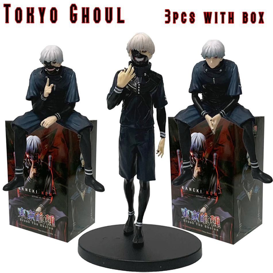 Ken Kaneki Sitzende Figur Tokyo Ghoul Sammlerstück Anime Actionfiguren Ken Kaneki Modell Spielzeug Auto Dekoration Sammlermodell Spielzeug