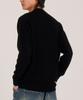 Beoteunseoul [90% Wool] Minimal Crew Neck Daily Knit (Black)
