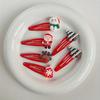 10pcs Christmas Hair Clips Cute Grils Cute Santa Claus Hairpin Side Barrettes Elk Hair Clip Christmas Party Hair Accessories