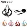 Dog Harness Leash Set Puppy Cat Reflective Strap Vest Leashes Pet Harness For Small Medium Dog