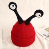 Autumn and winter new personality funny parent-child knitted hat cartoon insect tentacles wool hat trendy girl children's hat