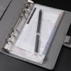 A5/A6 Multi-spec Transparent 6-Hole Zipper Loose-Leaf Notebook & Ticket Planner PVC Storage Bag