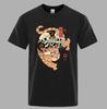26. New Popular Casual and Comfortable Short-sleeve T-shirt, 3D Printing Technology, Suitable for Layering and Outerwear, Loose Striped Short-sleeve 
