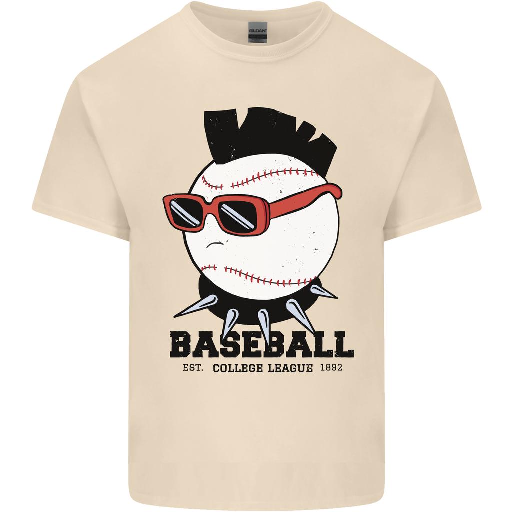 Baseball Punk Rocker Unisexs Light Cotton TShirt