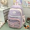 Schoolbag for Women Large Capacity High School Junior High School College Backpack Korean Style Trendy Travel Leisure Backpack College Backpack