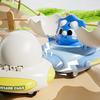 Kinder Dinosaurier Hüpfauto Spielzeug Kollisionsverformung Trägheitsantrieb Dino Ei Fliegende Untertasse Kleinkinder Pädagogisch Verformbares Cartoon Dinosaurier Fahrzeug