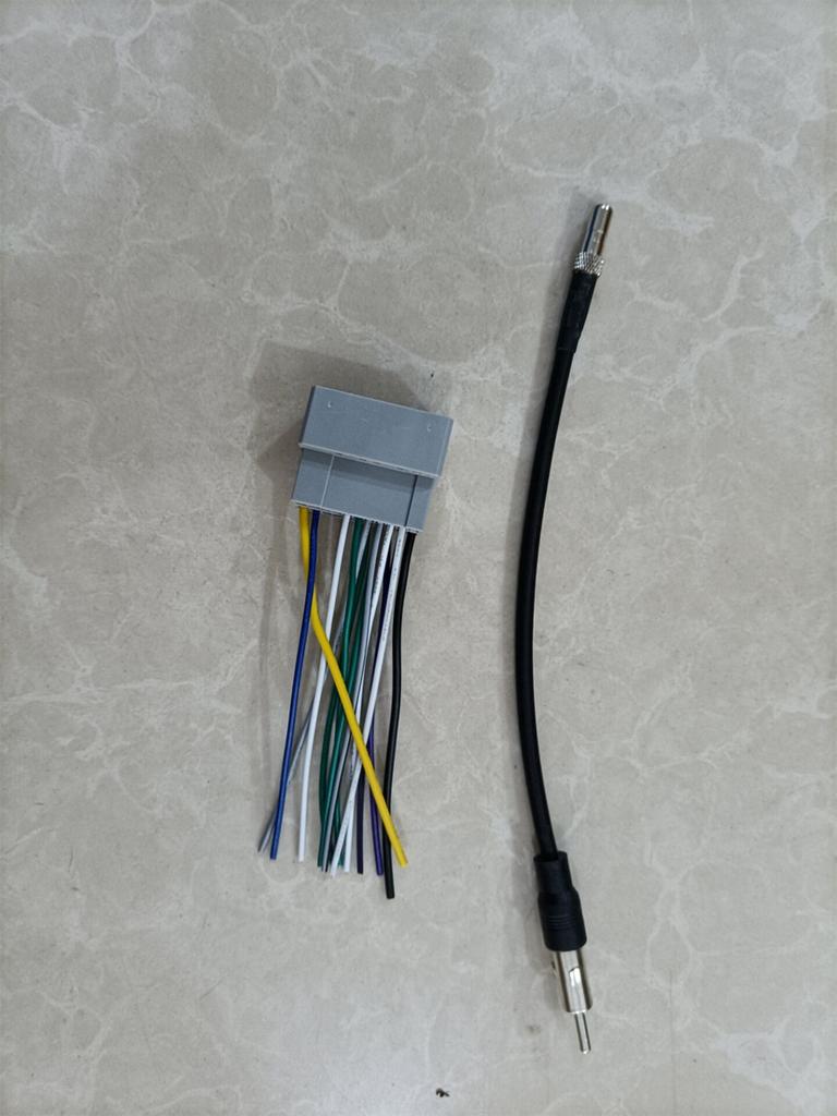 1 Set New Car Truck Stereo Wiring Harness & Antenna Kit For Dodge Ram 2006-2009