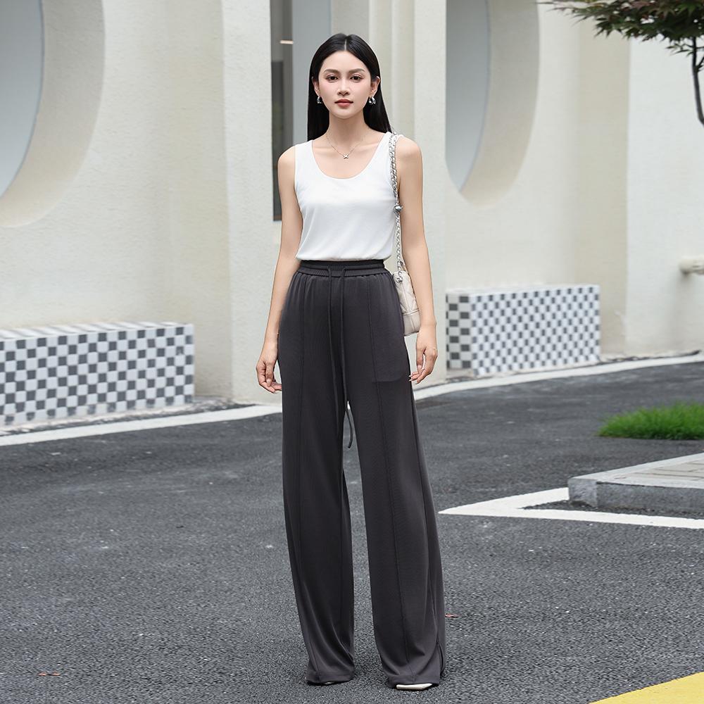 MIXMAX Casual Versatile Temperament Fashionable Age Reducing and Slimming Pants