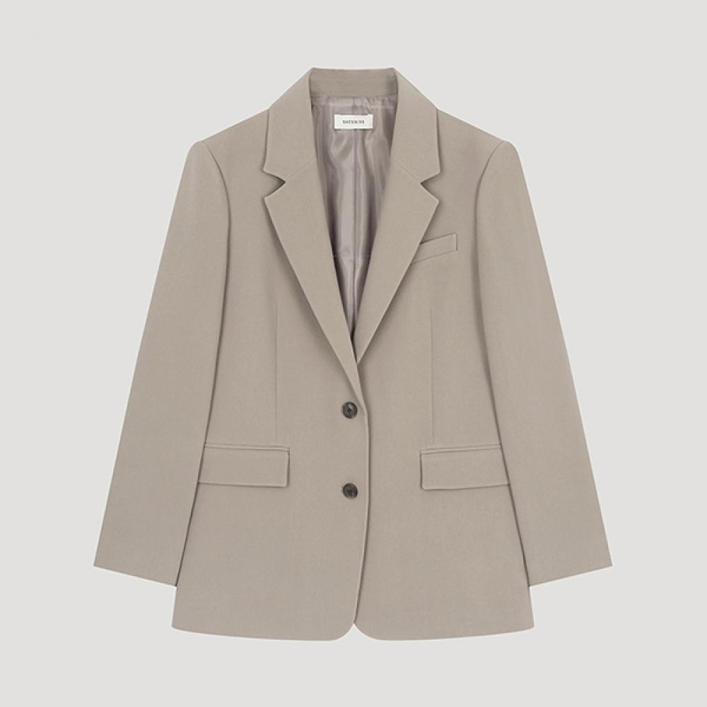 

She S miSS Daily Modern Single Jacket Swwjko11010 Br Braun/55
