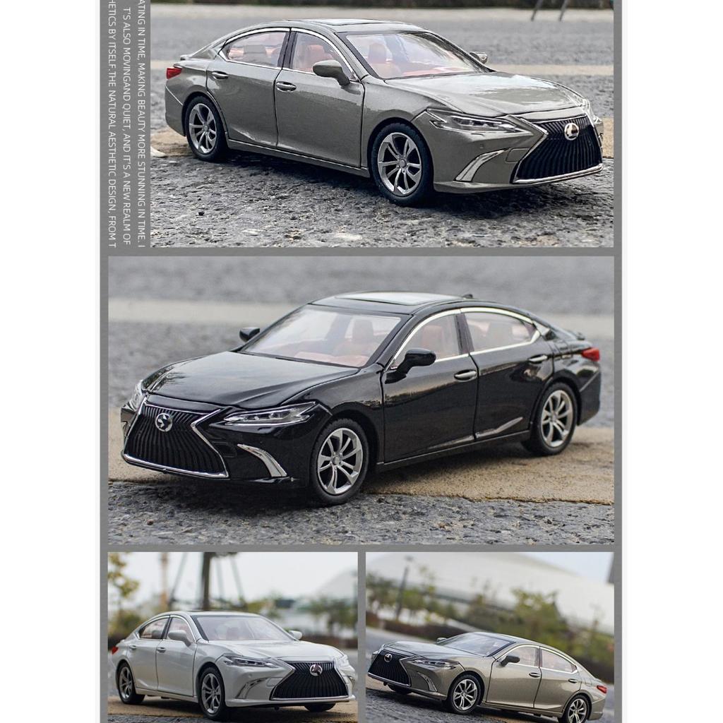 1/24 Lexus ES300 Alloy Car Die-casting Model Sound and Light Car Model Toy Collection Children Gift