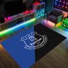 Everton Football Design Crystal Velvet Carpet Cozy Non?Slip Printed Rug For Bedroom Living Room Entrance