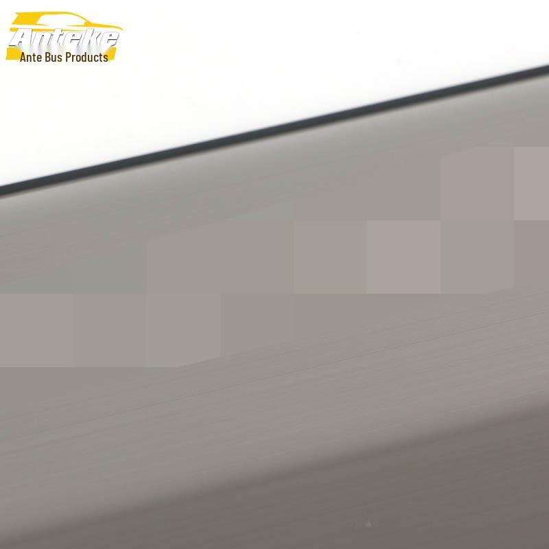 22 BZ4X Stainless Steel Seat Kick Plate Sequin Modification Accessories