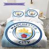 Rodri MCFC General Bedding Quilt Set Quilt Cover Pillowcase Home Decoration Birthday Gift (1 * Duvet Cover + 2 * Pillowcase, Without Core)